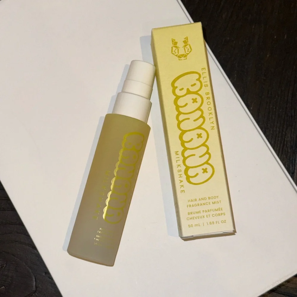 Ellis Brooklyn BANANA Milkshake Hair and Body Fragrance Mist - Picture 1 of 5